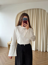 Sweat à étoiles cloutées