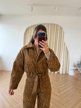 Veste à motif cachemire
