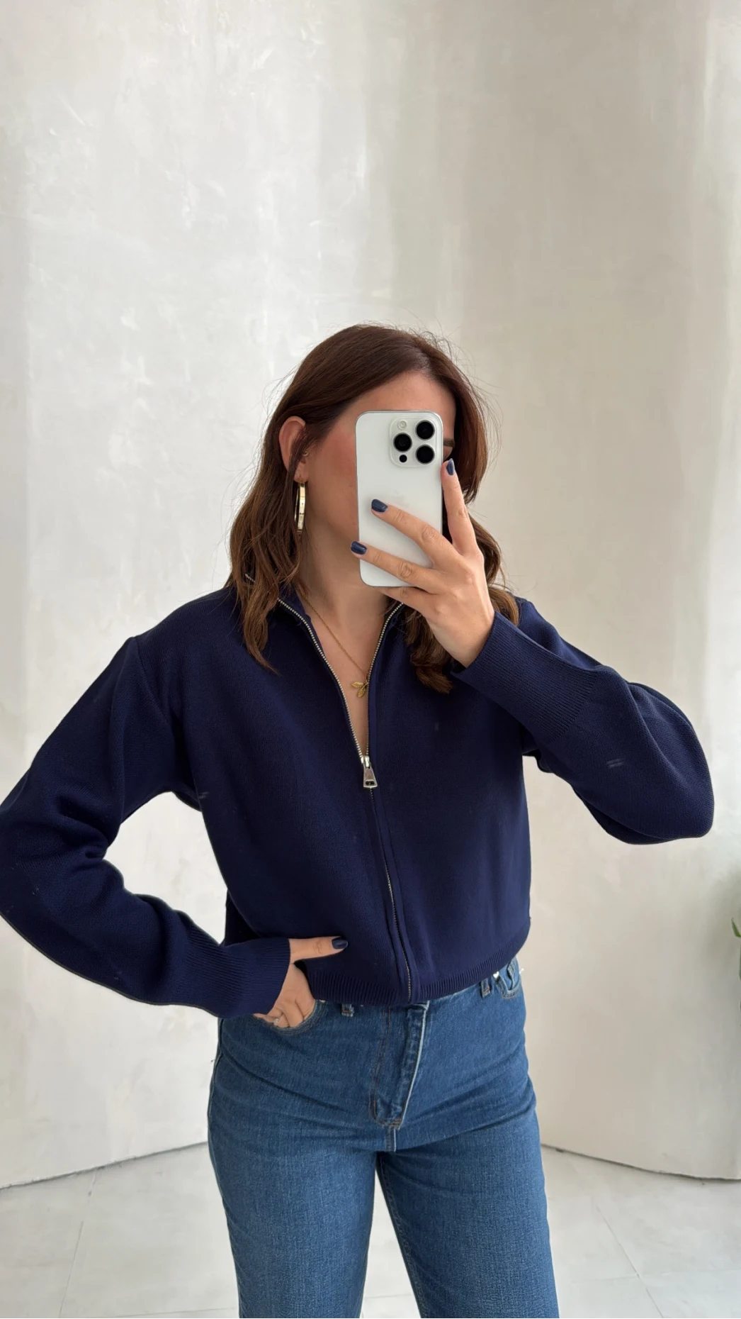 Cardigan Scarlett à double zip